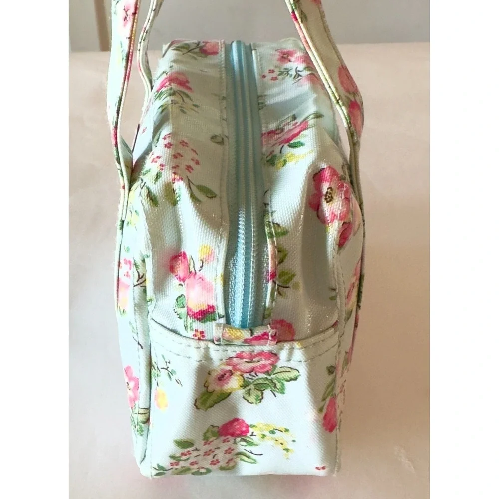 Cath Kidston Cath Kids Small Hand Bag w/‎ Coin Purse PVC Coated Cotton-Floral